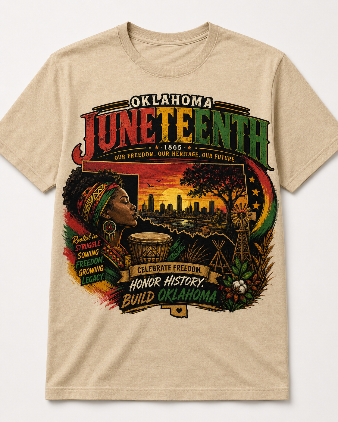 Rooted in Freedom: Oklahoma Juneteenth Tee